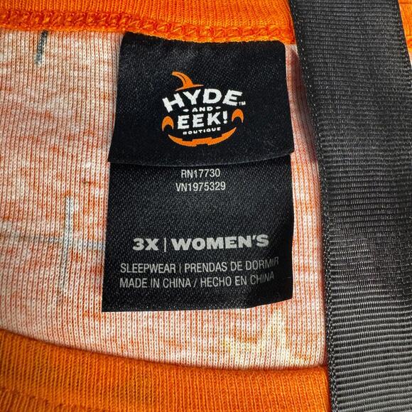 Hyde And Eek Target Women’s 2 Piece Family Halloween Sleep Set Size 3X New w/Tag - Picture 4 of 7